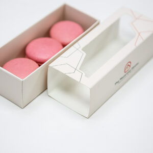 French Macarons Box 3 piecers (raspbery)