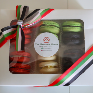 UAE National Day French Macarons Box 12 pc